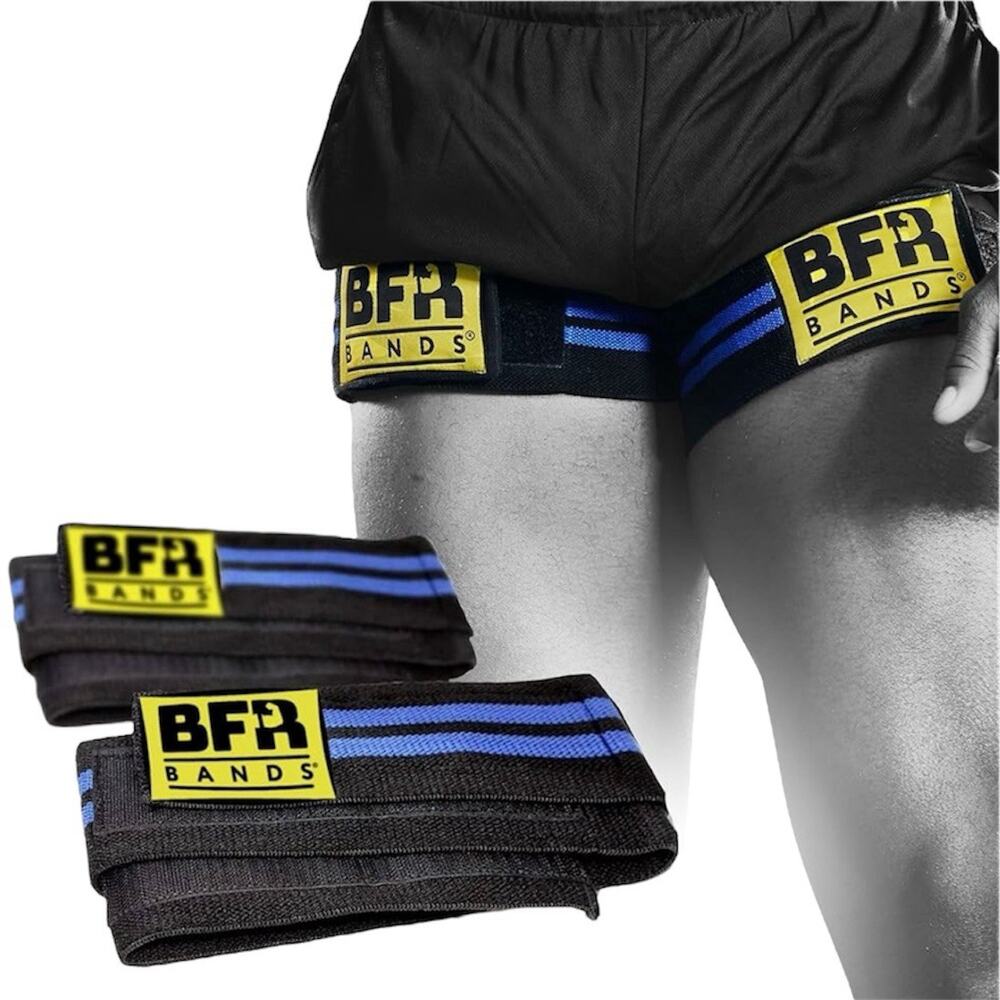 2 Pack NEW Blood Flow Restriction BFR BANDS for Legs Butt Glutes Gym Weight Lift